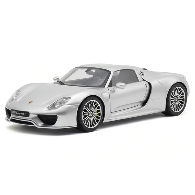 [IXO] 1:24 Porsche 2015 918 Spyder Silver Model Car Die-Cast