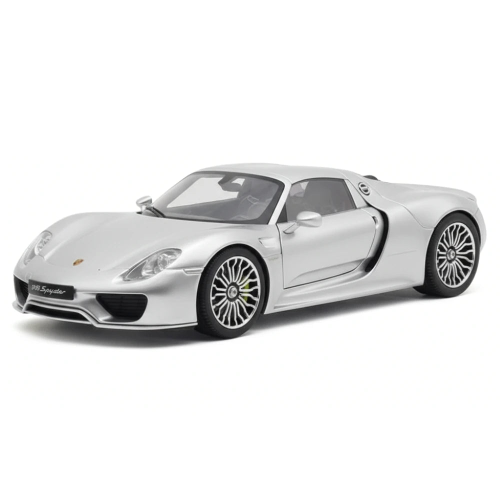 [IXO] 1:24 Porsche 2015 918 Spyder argent voiture miniature Die-Cast