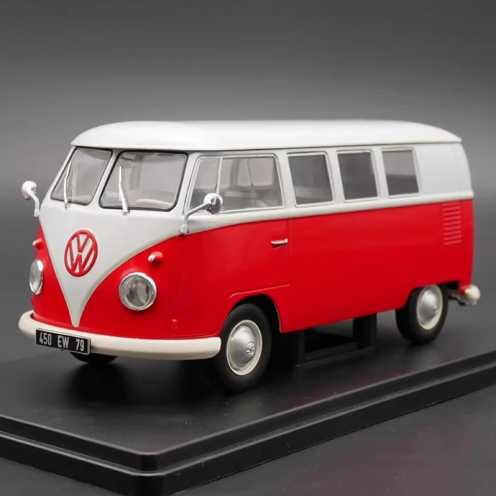 [IXO] 1:24 Volkswagen 1960 T1B Red Model Car Die-Cast