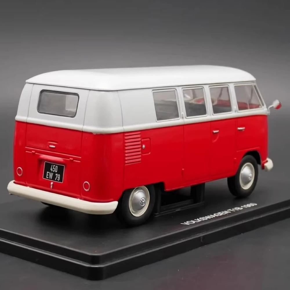 [IXO] 1:24 Volkswagen 1960 T1B Red Model Car Die-Cast