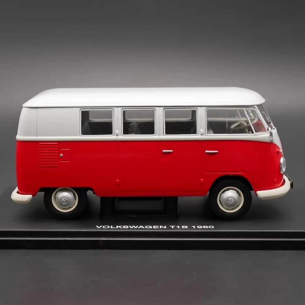 [IXO] 1:24 Volkswagen 1960 T1B Red Model Car Die-Cast