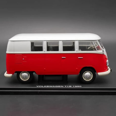 [IXO] 1:24 Volkswagen 1960 T1B rood modelauto Die-Cast