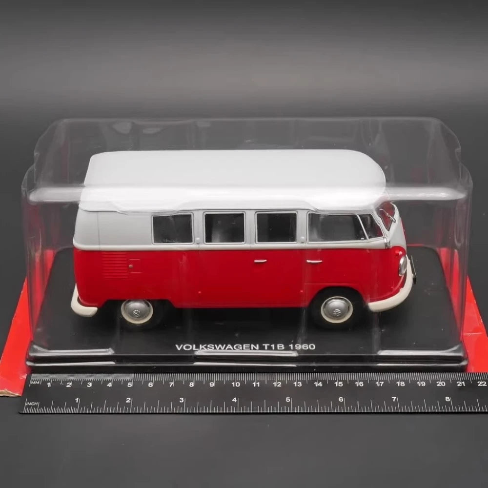 [IXO] 1:24 Volkswagen 1960 T1B Red Model Car Die-Cast