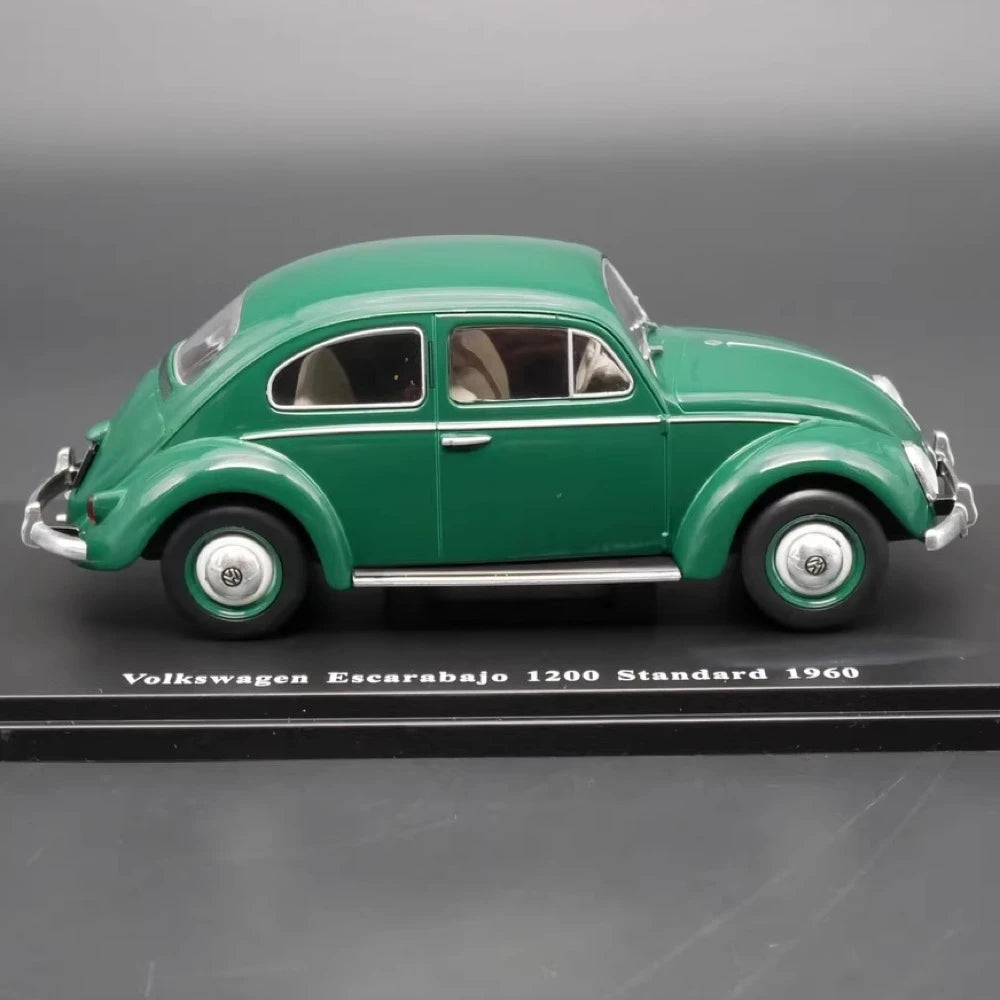 [IXO] 1:24 Volkswagen 1961 Beetle 1200 Green Model Car Die-Cast