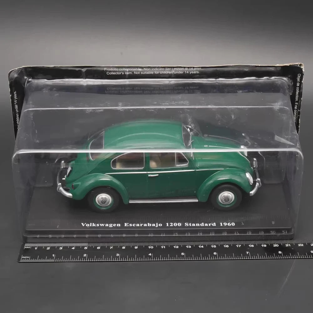 [IXO] 1:24 Volkswagen 1961 Beetle 1200 Green Model Car Die-Cast