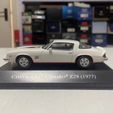 [IXO] 1:43 Chevrolet 1977 Camaro Z28 White Model Car Die-Cast