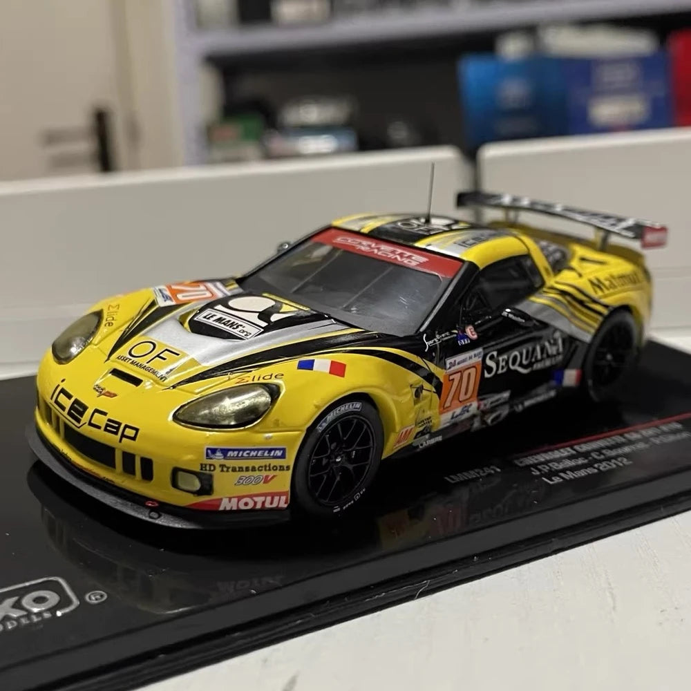[IXO] 1:43 Chevrolet 2012 Corvette C6 ZR1 Le Mans #70 Model Car Die-Cast