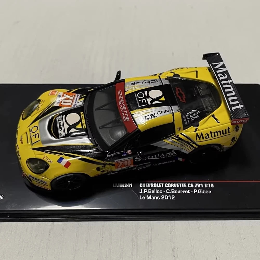 [IXO] 1:43 Chevrolet 2012 Corvette C6 ZR1 Le Mans #70 Model Car Die-Cast