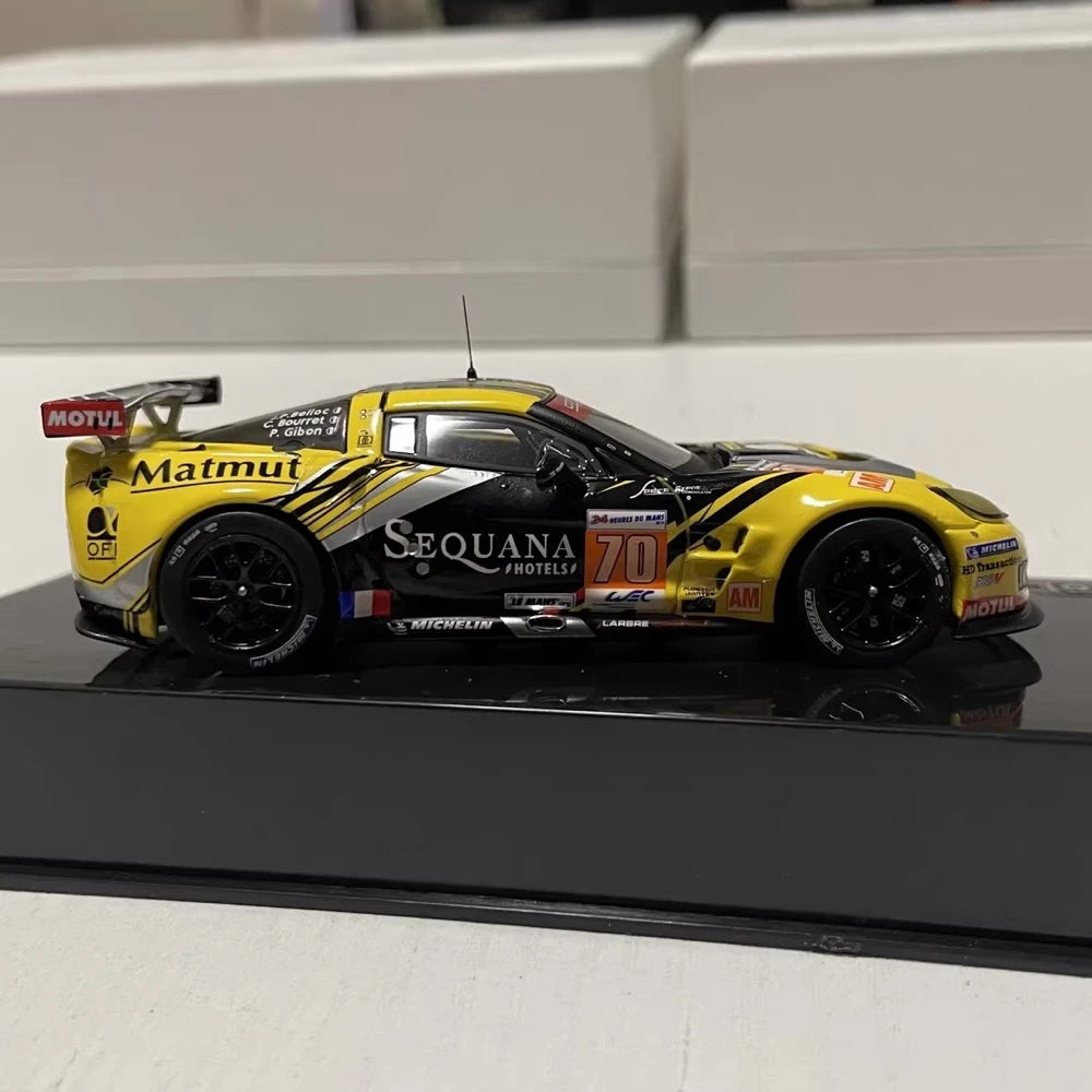 [IXO] 1:43 Chevrolet 2012 Corvette C6 ZR1 Le Mans #70 Model Car Die-Cast