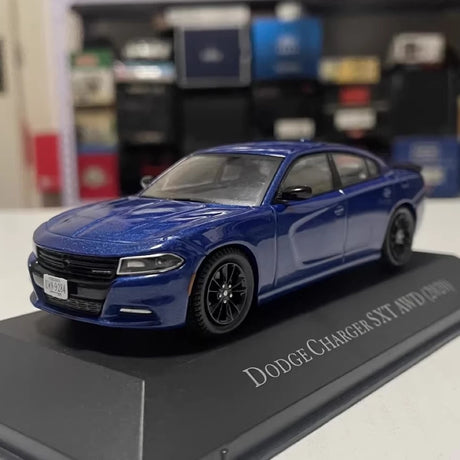 [IXO] 1:43 Dodge 2020 Charger SXT AWD Blue Model Car Die-Cast
