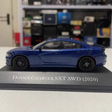 [IXO] 1:43 Dodge 2020 Charger SXT AWD Blue Model Car Die-Cast