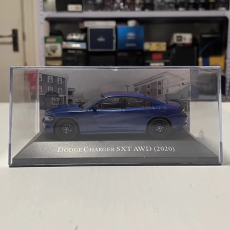 [IXO] 1:43 Dodge 2020 Charger SXT AWD Blue Model Car Die-Cast