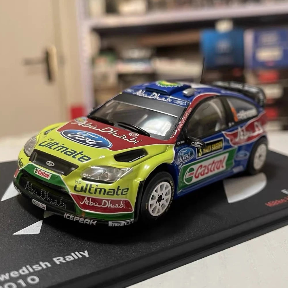 [IXO] 1:43 Ford 2010 Focus RS WRC #3 Model Car Die-Cast