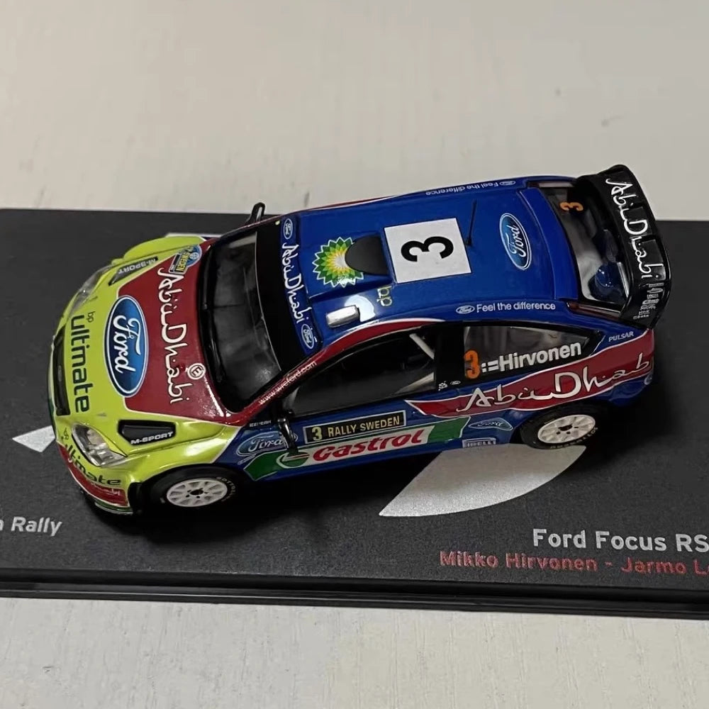 [IXO] 1:43 Ford 2010 Focus RS WRC #3 Model Car Die-Cast