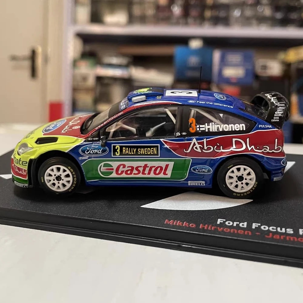 [IXO] 1:43 Ford 2010 Focus RS WRC #3 Model Car Die-Cast