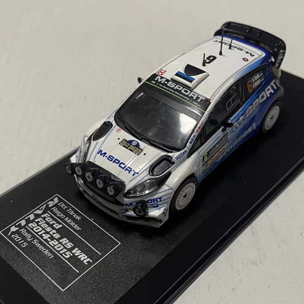 [IXO] 1:43 Ford 2014 Fiesta RS WRC #6 modellbil Die-Cast