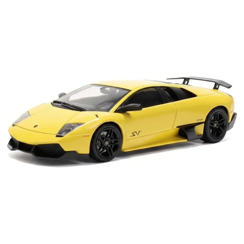 [IXO] 1:43 Lamborghini 2009 Murcielago LP670-4 SuperVeloce Yellow Model Car Die-Cast