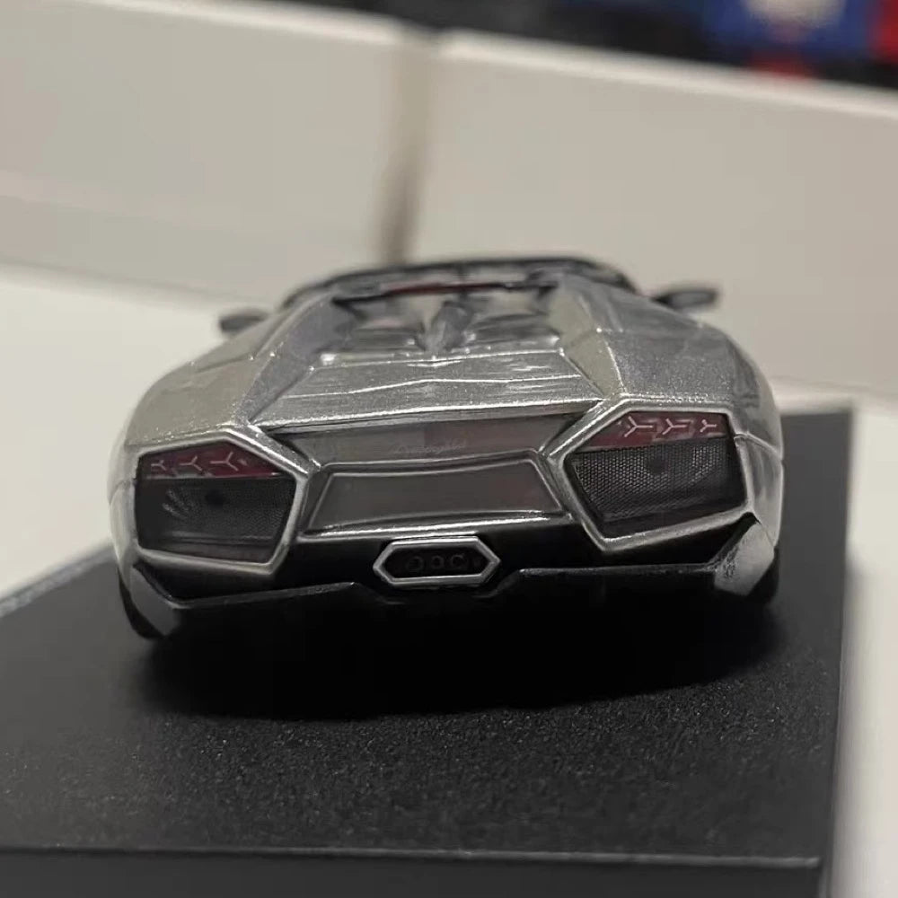 [IXO] 1:43 Lamborghini 2009 Reventon Roadster Silver Model Car Die-Cast