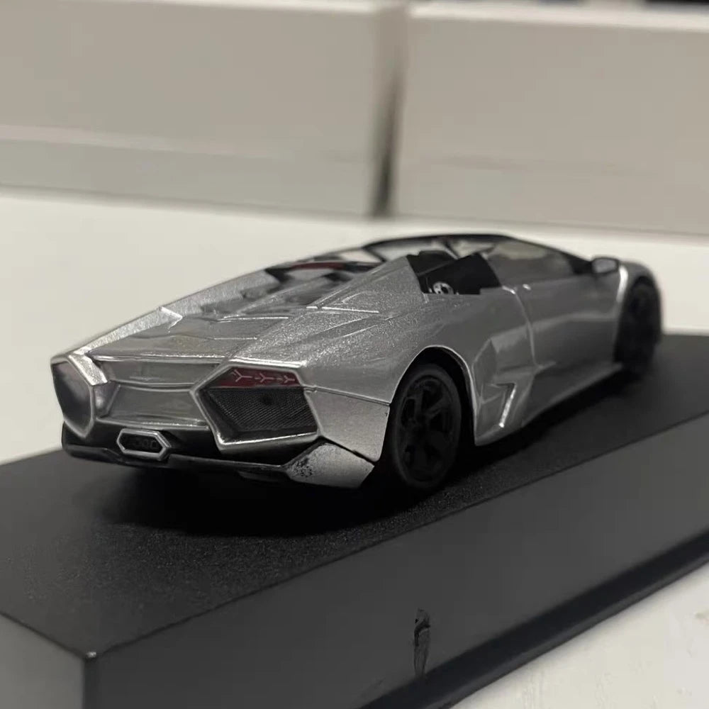 [IXO] 1:43 Lamborghini 2009 Reventon Roadster Silver Model Car Die-Cast