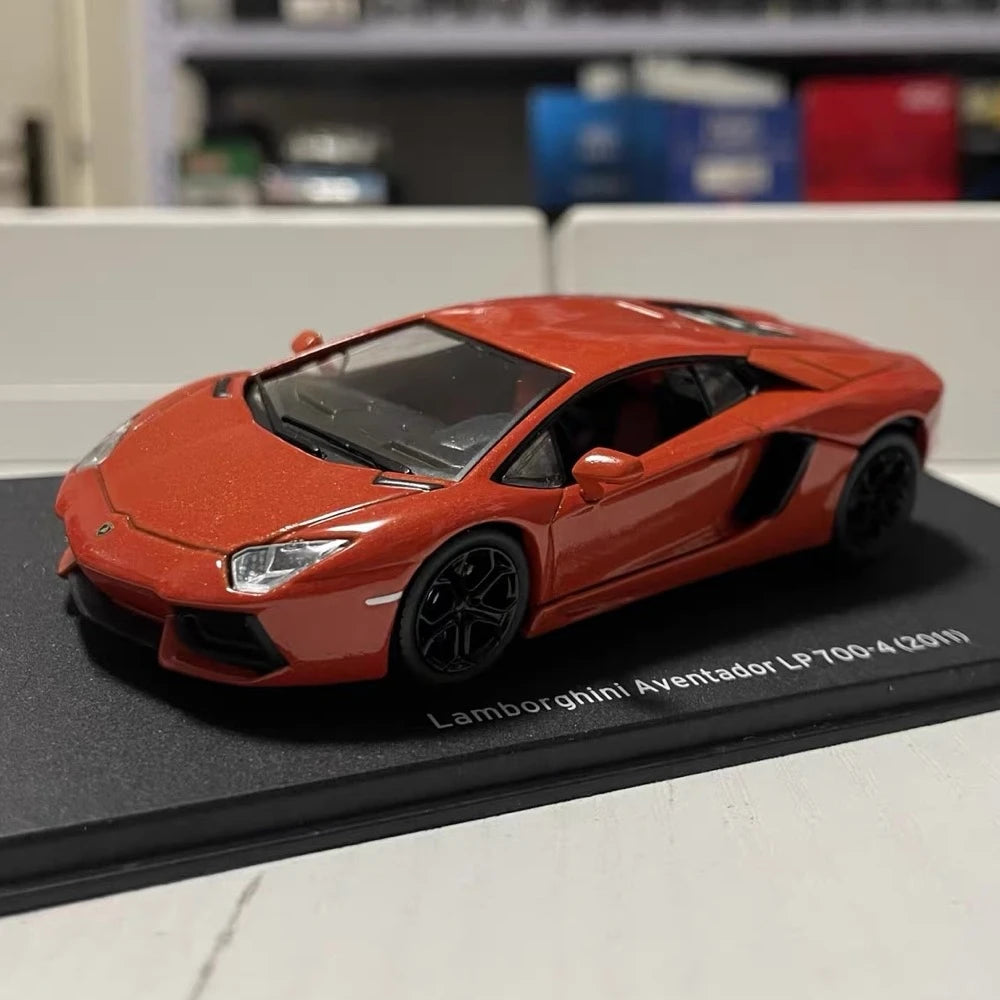 [IXO] 1:43 Lamborghini 2011 Aventador LP700-4 Orange Model Car Die-Cast