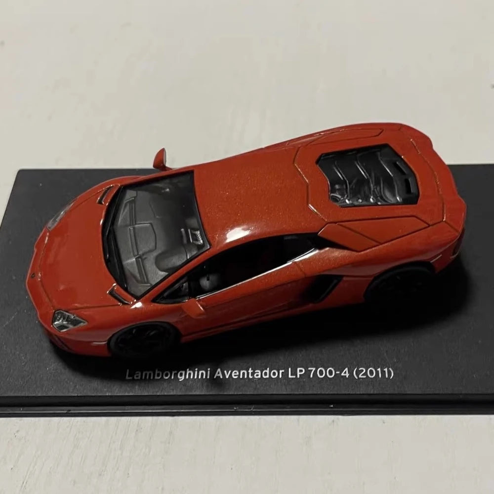 [IXO] 1:43 Lamborghini 2011 Aventador LP700-4 Orange Model Car Die-Cast