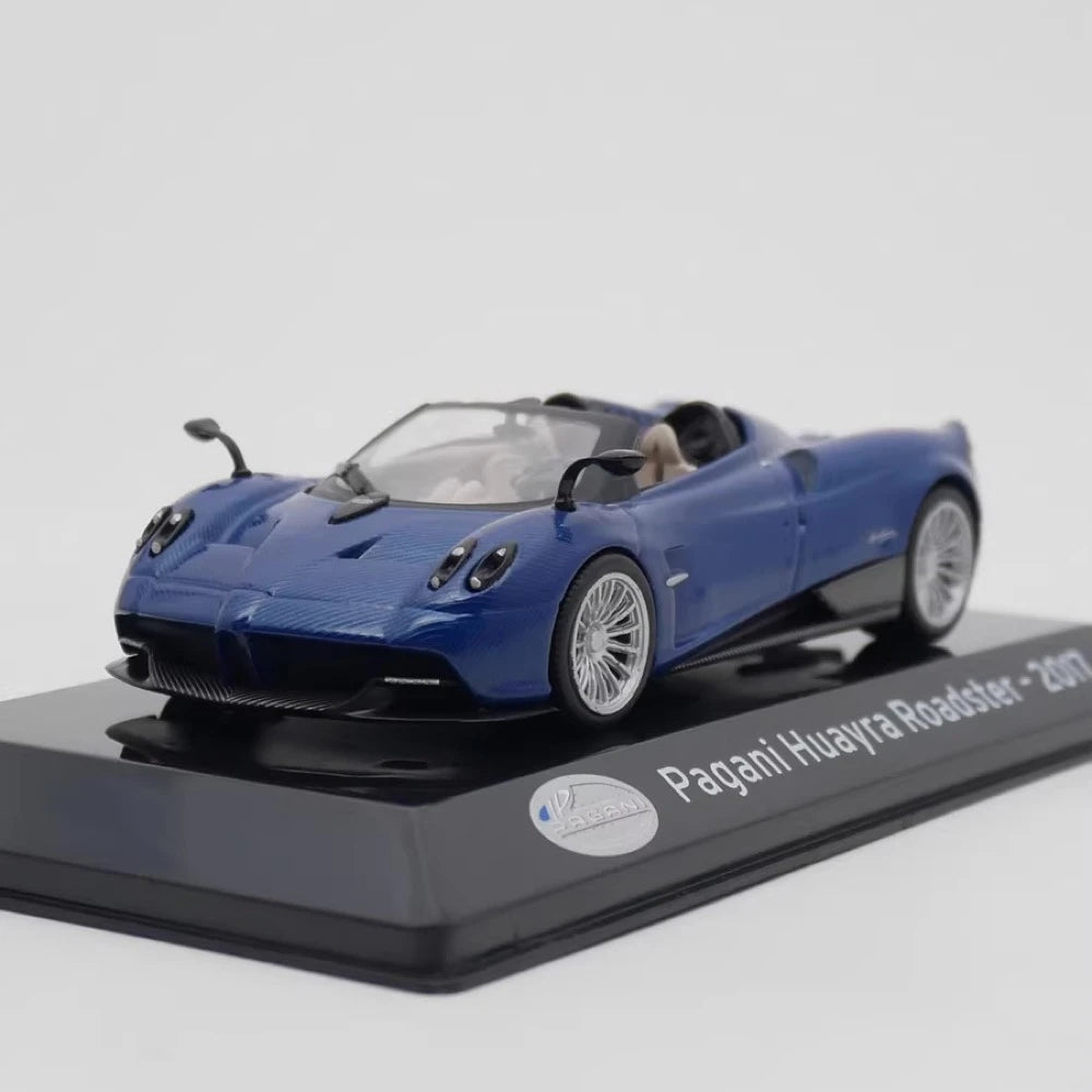 [IXO] 1:43 Pagani 2017 Huayra Roadster Blue Model Car Die-Cast
