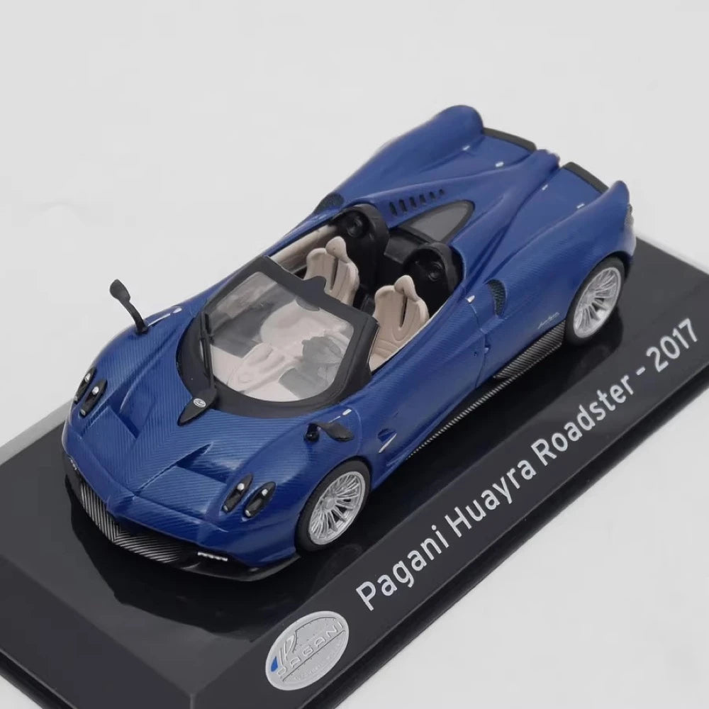 [IXO] 1:43 Pagani 2017 Huayra Roadster Blue Model Car Die-Cast