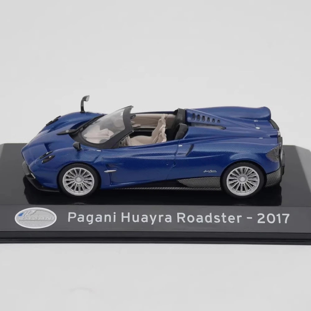 [IXO] 1:43 Pagani 2017 Huayra Roadster Blue Model Car Die-Cast