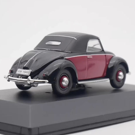 [IXO] 1:43 Volkswagen 1949 Hebmuller Cabriolet レッド モデルカー Die-Cast
