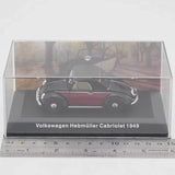 [IXO] 1:43 Volkswagen 1949 Hebmuller Cabriolet Red Model Car Die-Cast