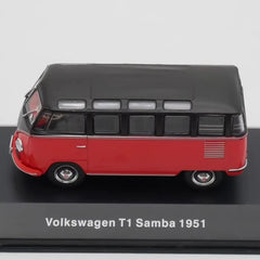 [IXO] 1:43 Volkswagen 1951 T1 Samba Red Model Car Die-Cast
