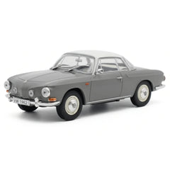 [IXO] 1:43 Volkswagen 1962 Typ 34 Karmann Ghia 1500 Gray Model Car Die-Cast