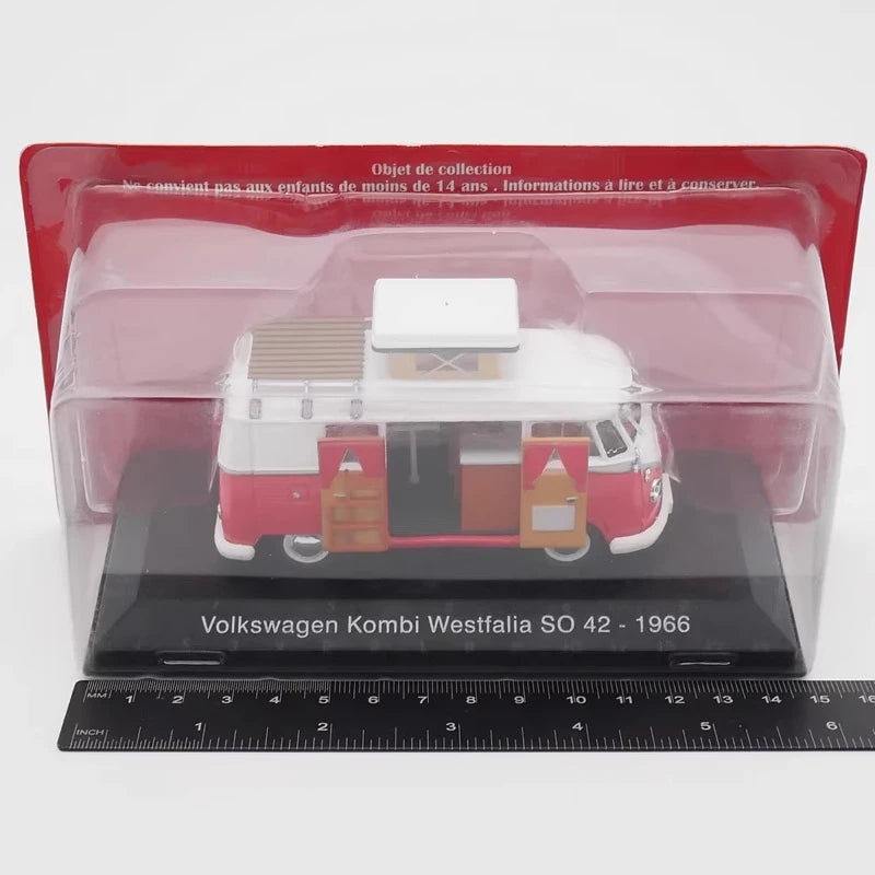 [IXO] 1:43 Volkswagen 1966 Kombi Westfalia SO 42 Model Car Die-Cast