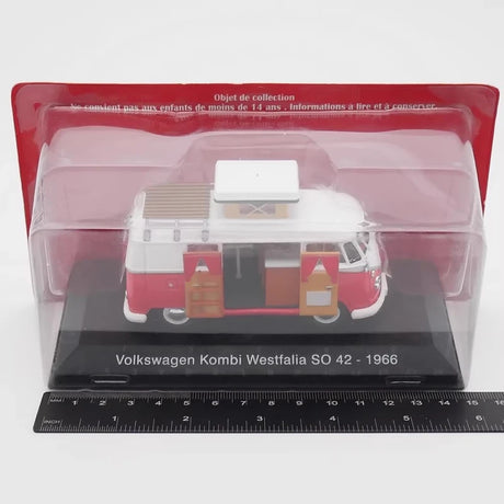 [IXO] 1:43 Volkswagen 1966 Kombi Westfalia SO 42 モデルカー Die-Cast