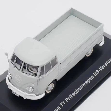 [IXO] 1:43 Volkswagen 1966 T1 Pritschenwagen US Version モデルカー Die-Cast