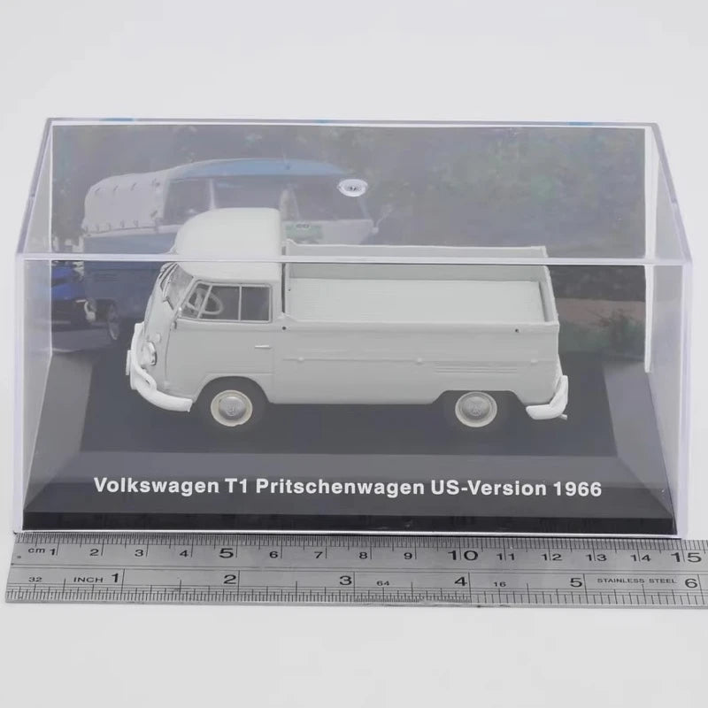 [IXO] 1:43 Volkswagen 1966 T1 Pritschenwagen US Version Model Car Die-Cast