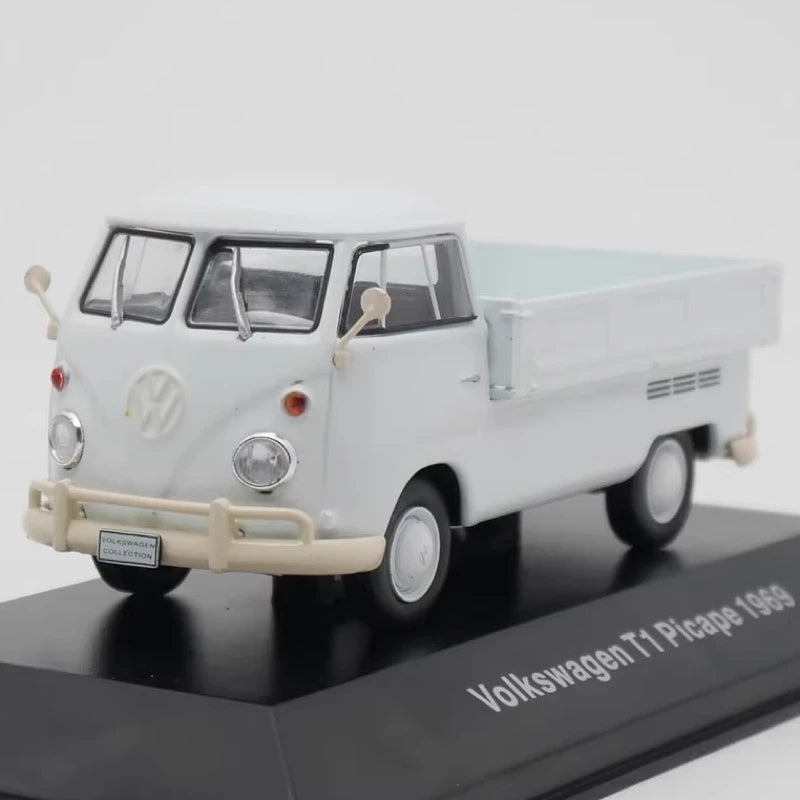 [IXO] 1:43 Volkswagen 1969 T1 Picape White Model Car Die-Cast