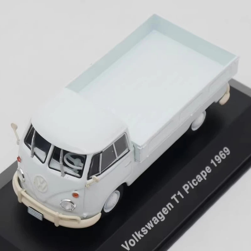 [IXO] 1:43 Volkswagen 1969 T1 Picape White Model Car Die-Cast