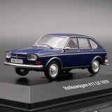 [IXO] 1:43 Volkswagen 1970 411 LE ブルー モデルカー Die-Cast