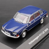 [IXO] 1:43 Volkswagen 1970 411 LE ブルー モデルカー Die-Cast