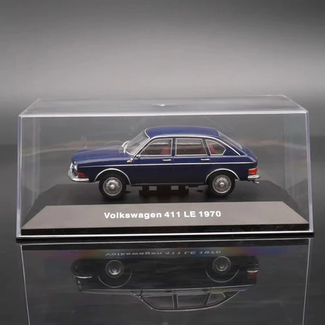 [IXO] 1:43 Volkswagen 1970 411 LE ブルー モデルカー Die-Cast