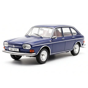 [IXO] 1:43 Volkswagen 1970 411 LE ブルー モデルカー Die-Cast