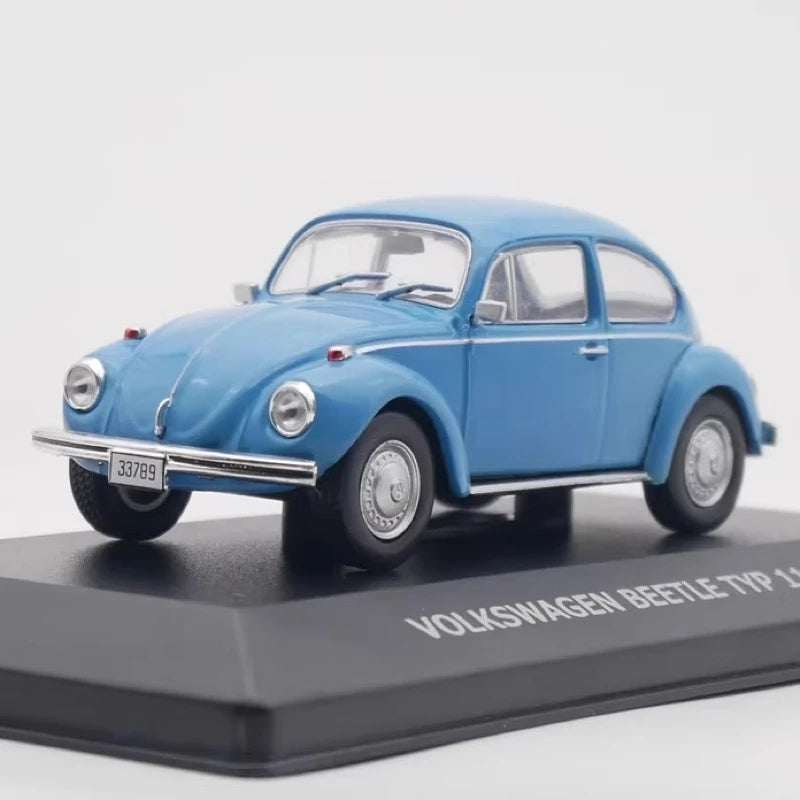 [IXO] 1:43 Volkswagen 1970 Beetle Typ 11 ブルー モデルカー Die-Cast