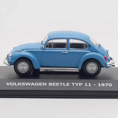 [IXO] 1:43 Volkswagen 1970 Beetle Typ 11 ブルー モデルカー Die-Cast
