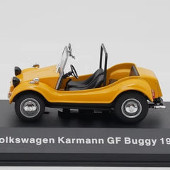 [IXO] 1:43 Volkswagen 1971 Karmann GF Buggy Yellow Model Car Die-Cast