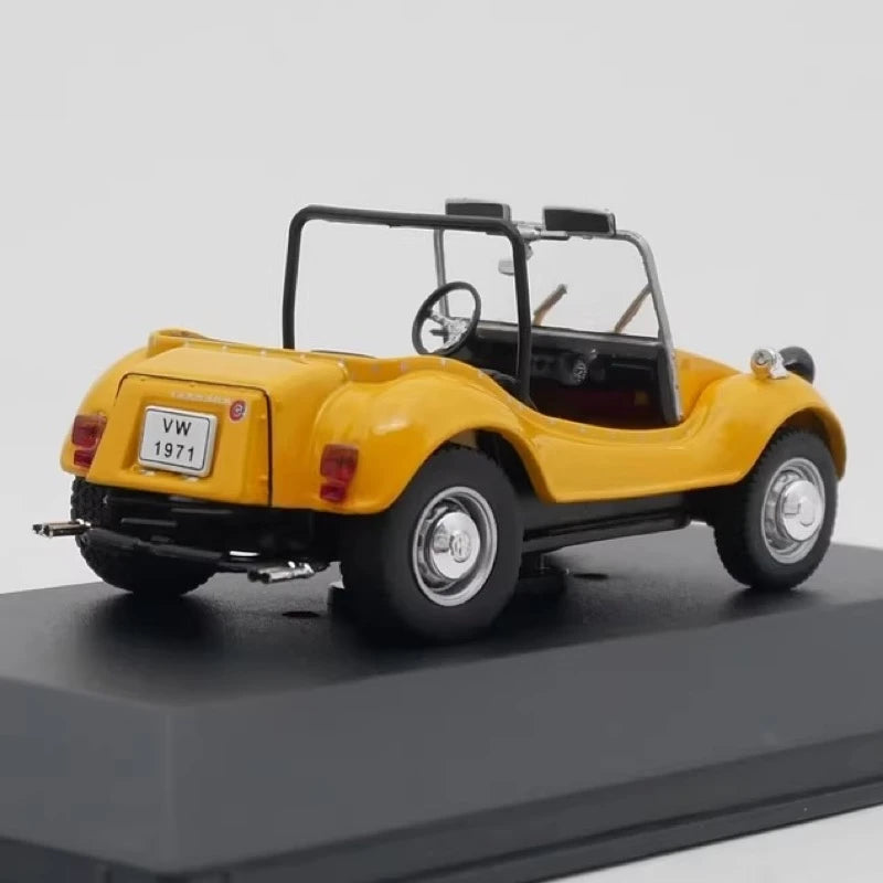 [IXO] 1:43 Volkswagen 1971 Karmann GF Buggy Yellow Model Car Die-Cast