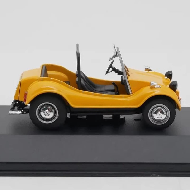 [IXO] 1:43 Volkswagen 1971 Karmann GF Buggy Yellow Model Car Die-Cast