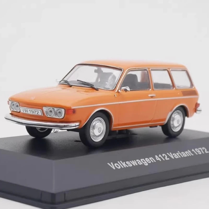 [IXO] 1:43 Volkswagen 1972 412 Variant Orange Model Car Die-Cast
