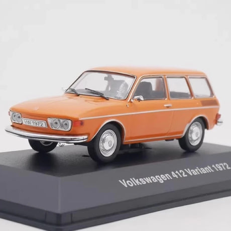 [IXO] 1:43 Volkswagen 1972 412 Variant オレンジ モデルカー Die-Cast