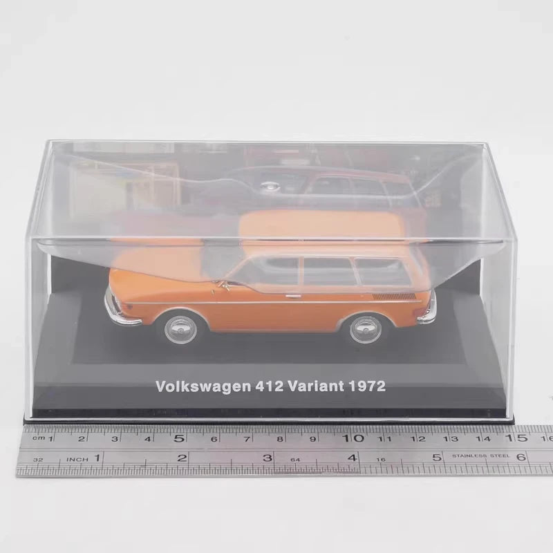 [IXO] 1:43 Volkswagen 1972 412 Variant Orange Model Car Die-Cast